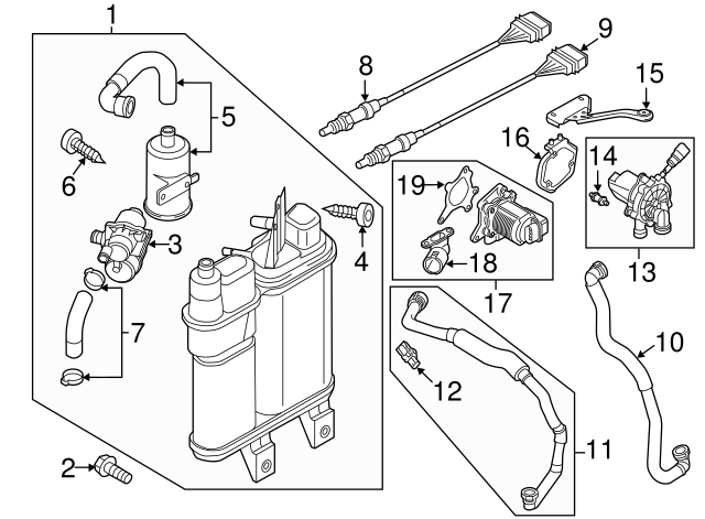 Upper Oxygen Sensor 06K906262C