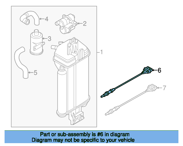 Upper Oxygen Sensor 06K906262C