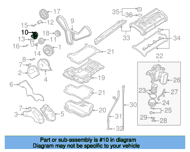 SPANNHEBEL 077109485C