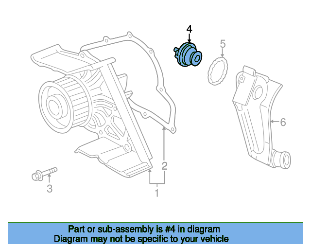 Thermostat 078121113F