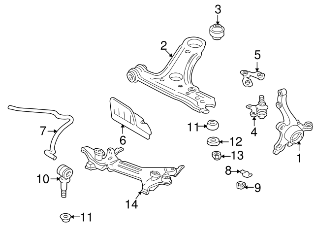 Repair Kit, link 191407181D