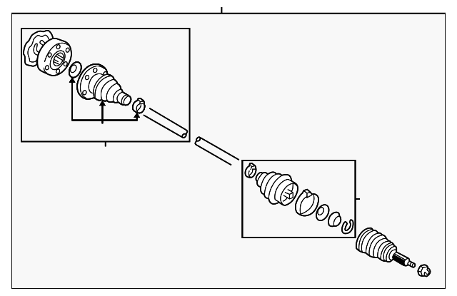 Drive Shaft 1J0407272