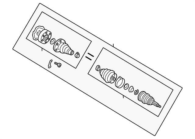 Drive Shaft 1J0407451PX