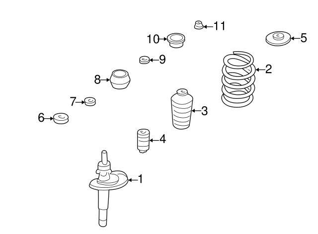 SCHRAUBFED 1J0411105BG