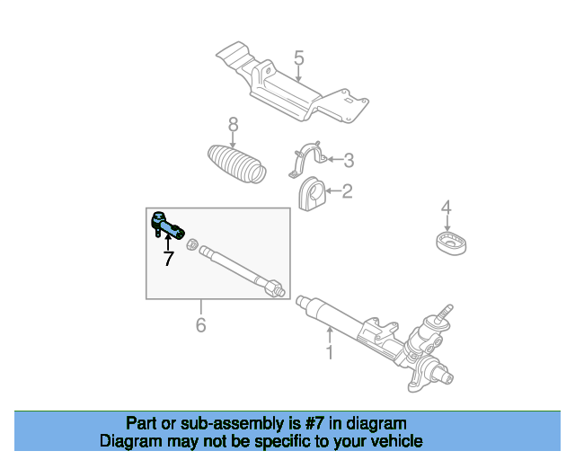 Tie Rod End 1J0422812B