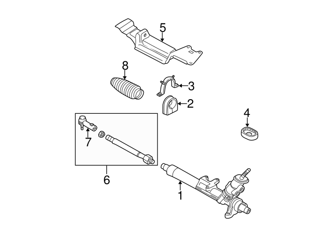 Tie Rod End 1J0422812B