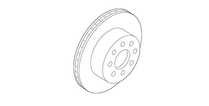 Rotor 1J0615301P