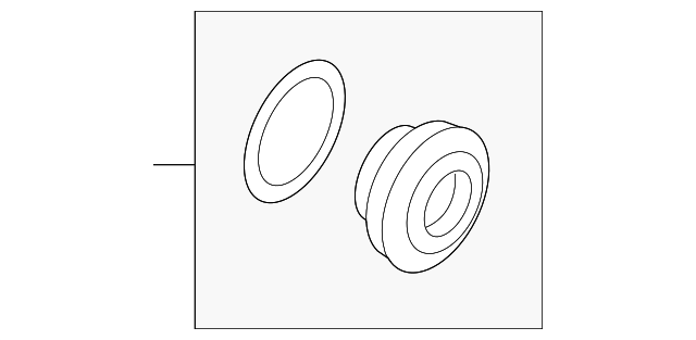 Disc Brake Caliper Seal Kit 1J0698671