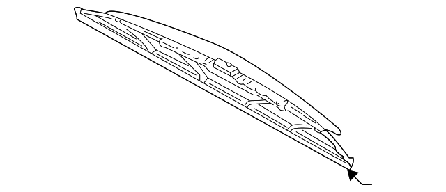 Wiper Blade 1J1955426B