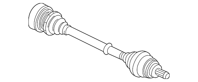 Axle Assembly 1K0407271PB