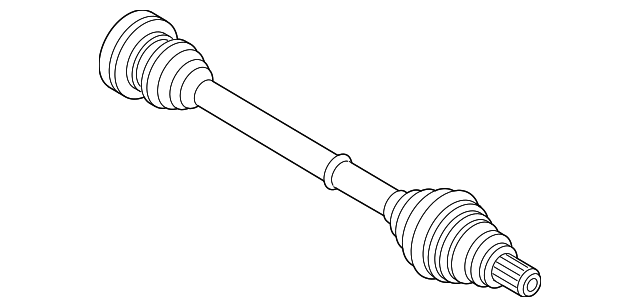 Axle Assembly 1K0407763KX