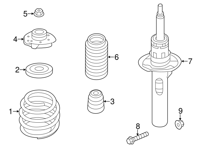 PUFFER 1K0412303H