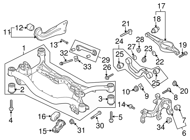 Tie Rod Assembly 1K0501530C