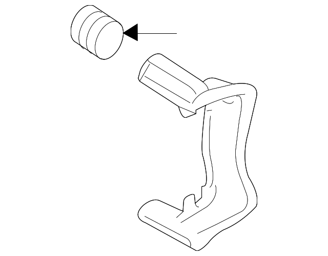 BREMSTRAEG 1K0615426L