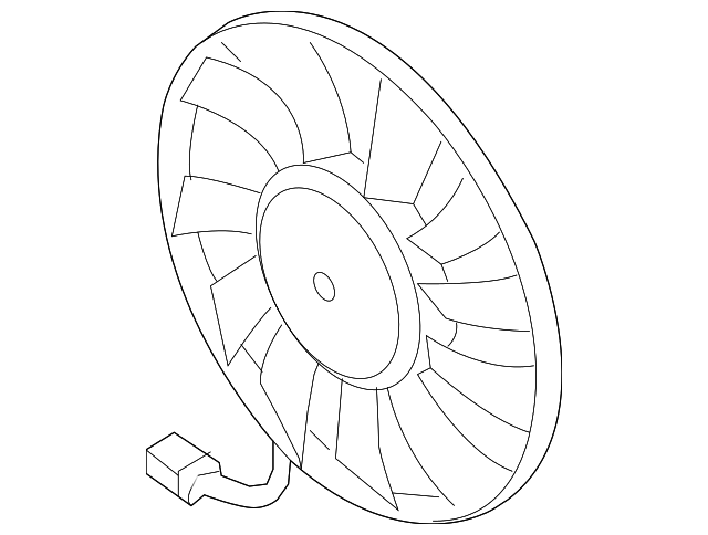 Fan & Motor 1K0959455ES