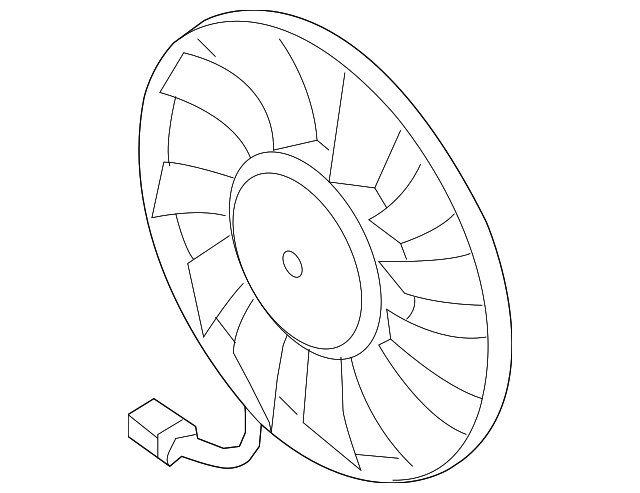 Fan & Motor 1K0959455ET