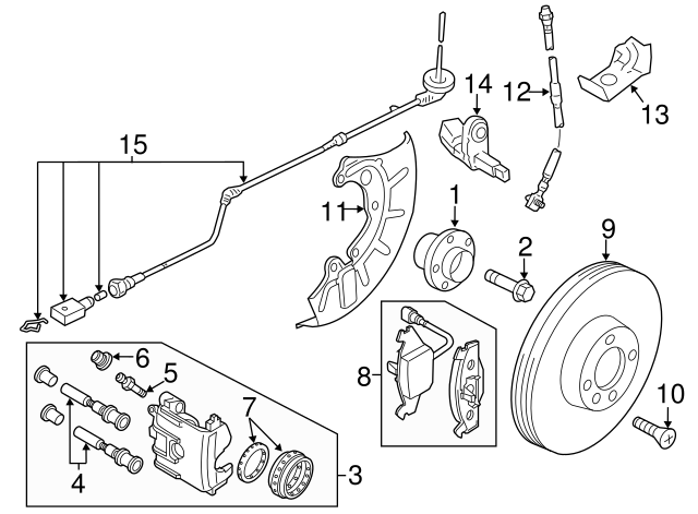 BREMSBELAG 1S0698151B