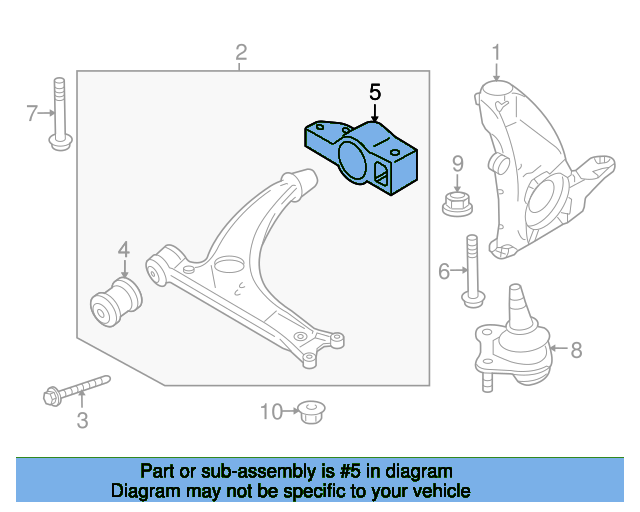 Mount Bracket 3C0199231F