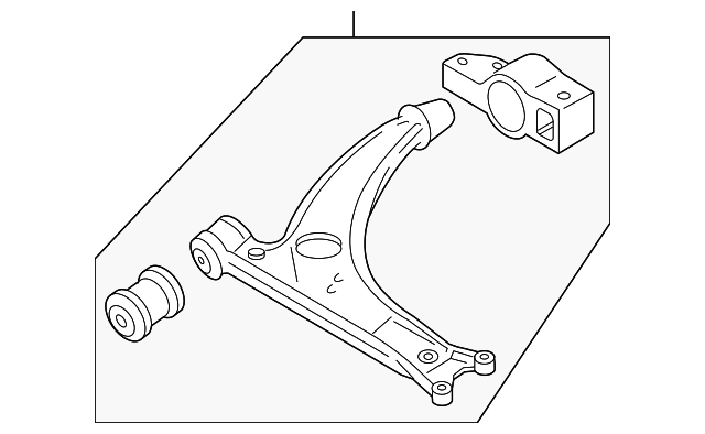 Lower Control Arm 3C0407151G