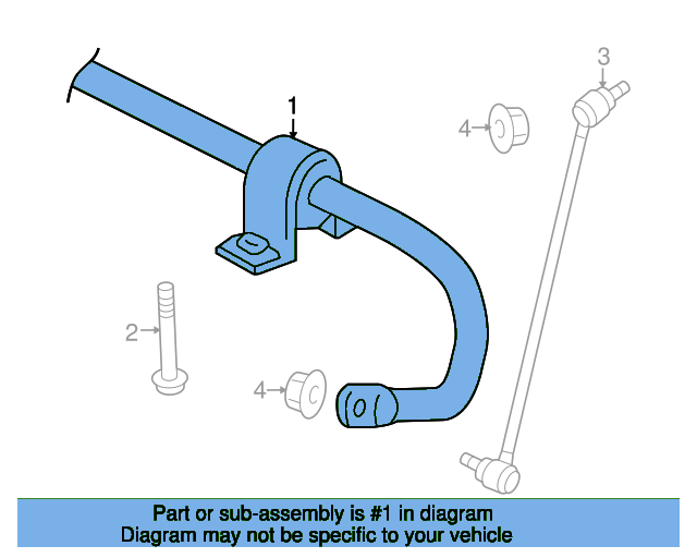 Stabilizer Bar 3C0411303T