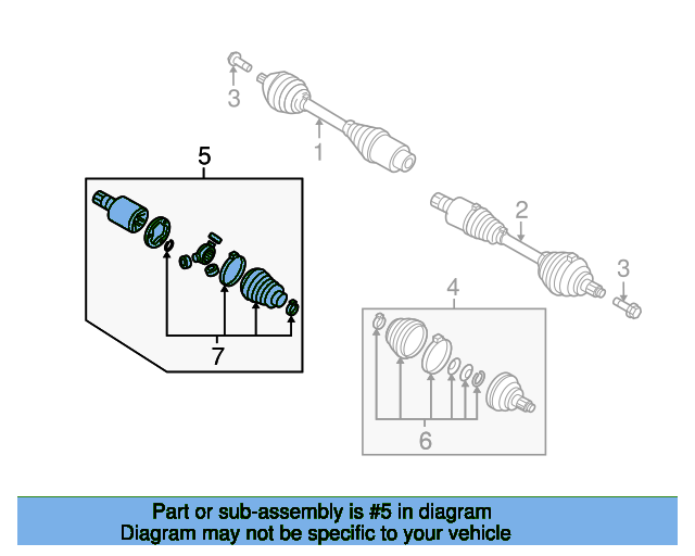 Joint 3C0498103G