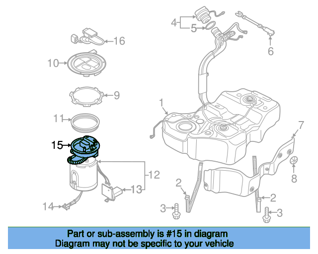 Fuel Filter 3C0919679A