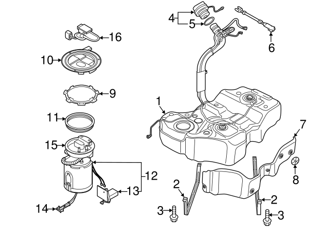 Fuel Filter 3C0919679A