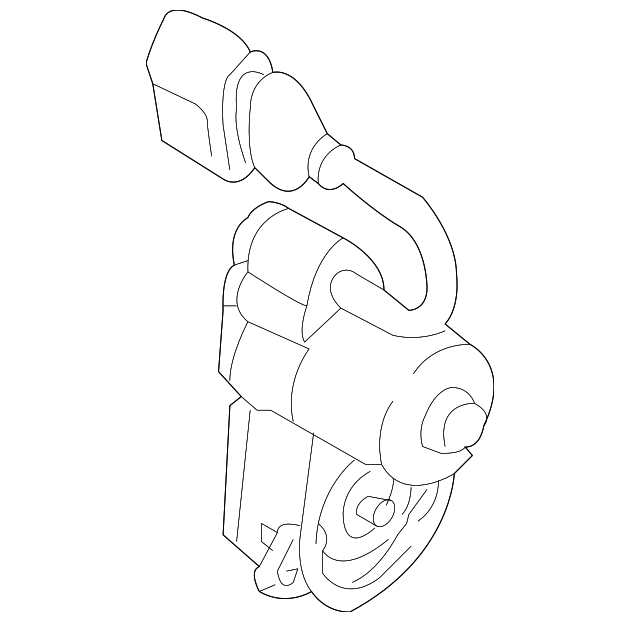 Control Element, parking brake caliper 3C0998281A