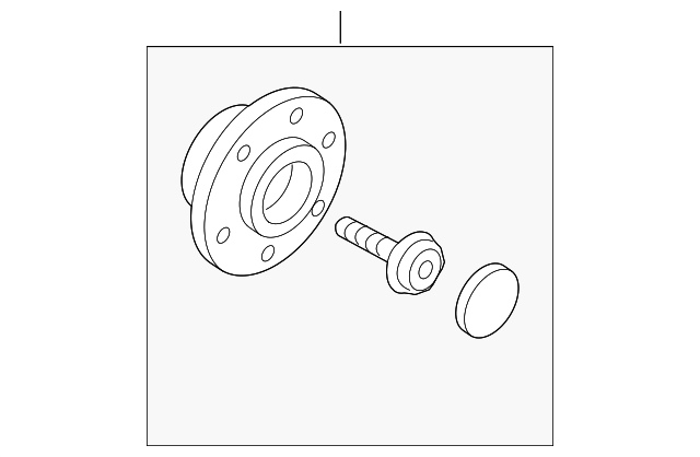 Hub Assembly 3G0598611A