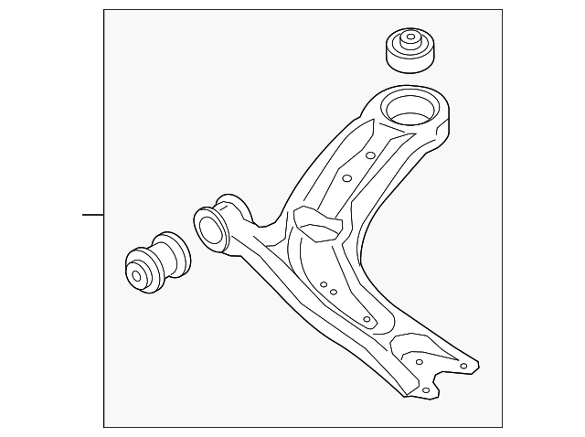 Lower Control Arm 3Q0407152J