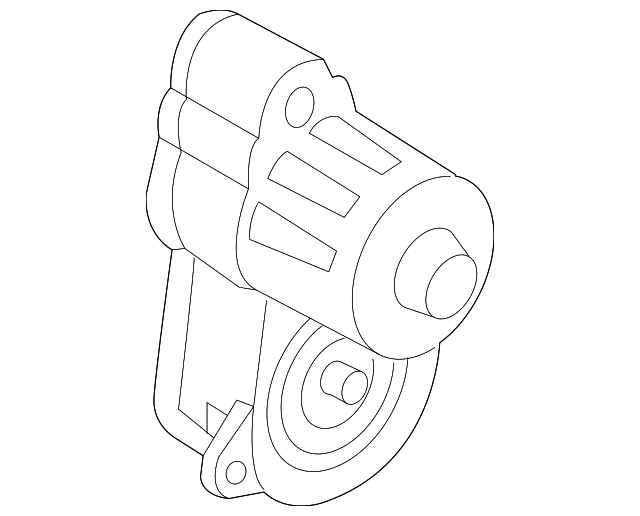 Control Element, parking brake caliper 3Q0998281