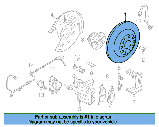 Rotor 3QF615601A