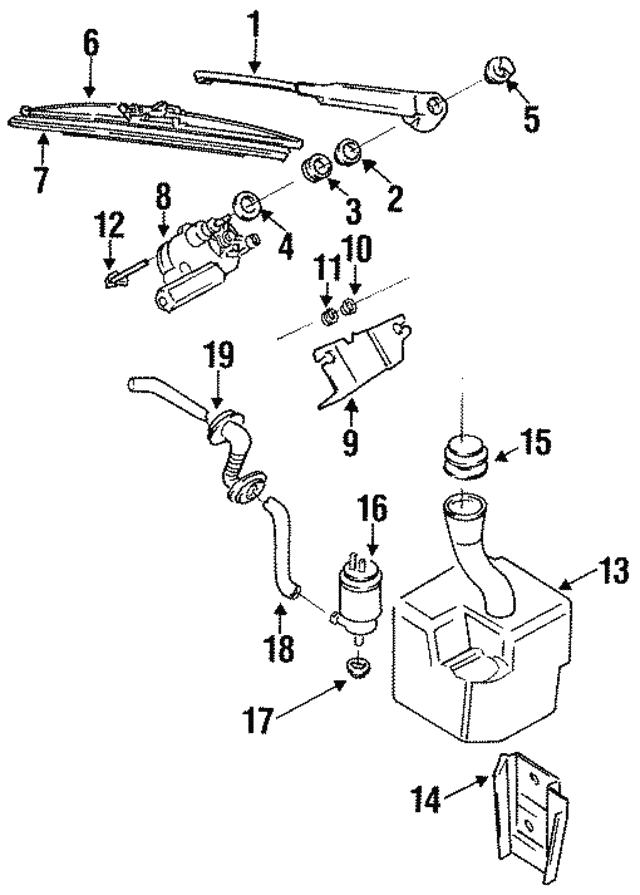 Washer Pump 431955651