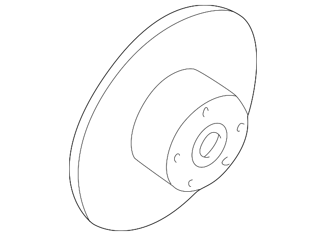 Disc Brake Rotor 4A0615601A