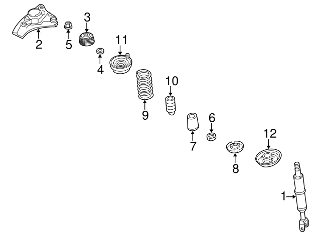 STOSSDAEMP 4B0412031CB