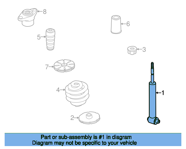 STOSSDAEMP 4B0513032D