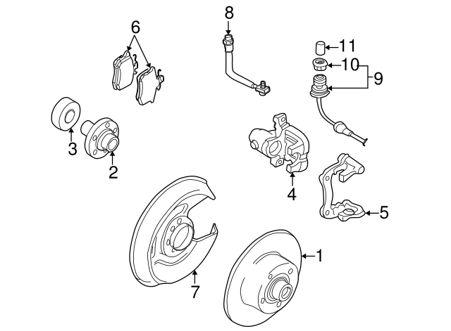 Caliper 4B0615423