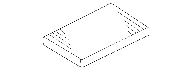 FILTER INSERT WITH ODOR FILTERING IS VAG 4B0819439C