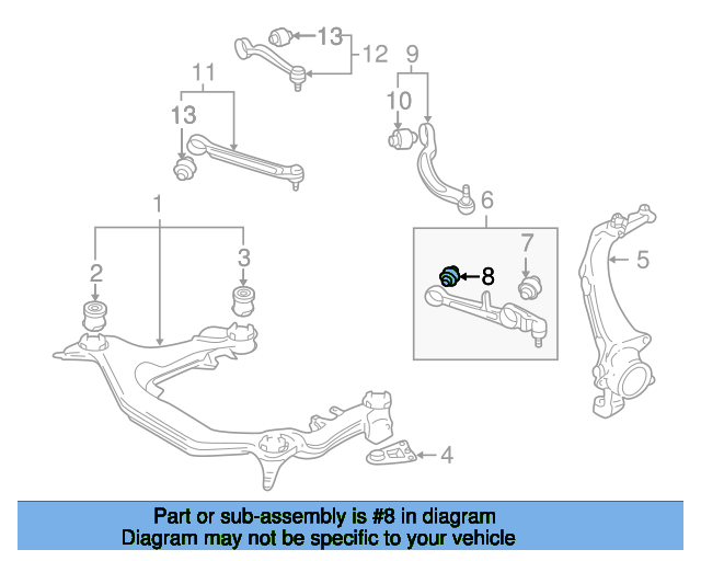 Bushing 4D0407182G