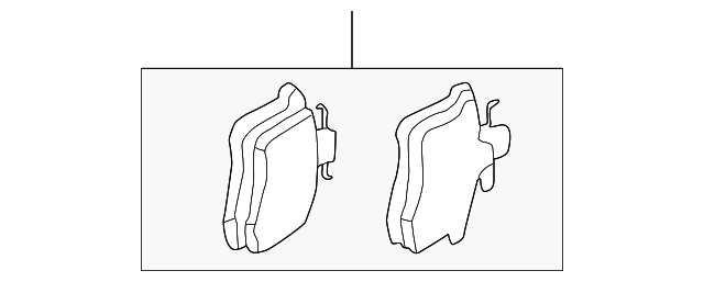 Disc Brake Pad Set 4D0698451F