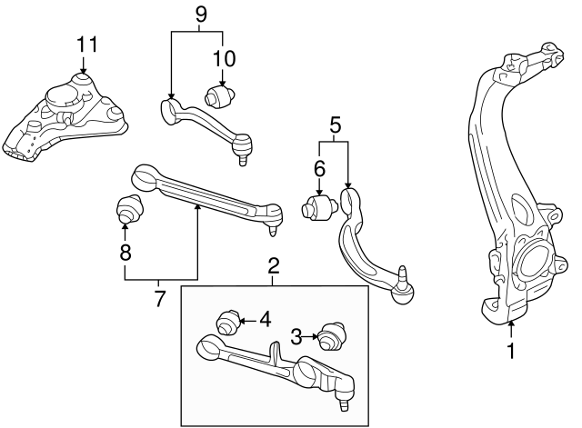 GUMMILAGER 4E0407515D