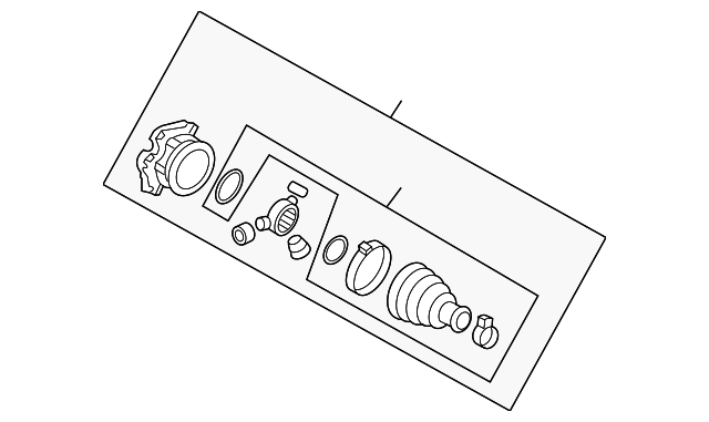 Inner Joint Assembly 4E0498103X