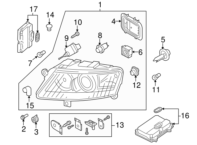 Control Module 4E0907476