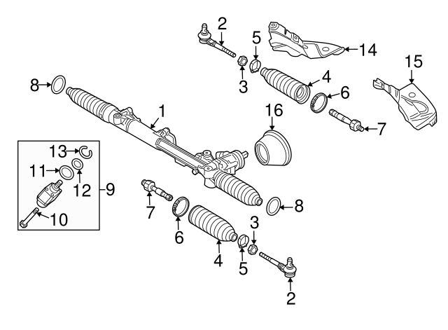 Tie Rod Boot 4F0422831