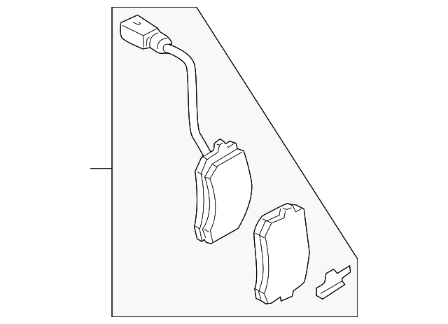 Disc Brake Pad Set 4F0698451F