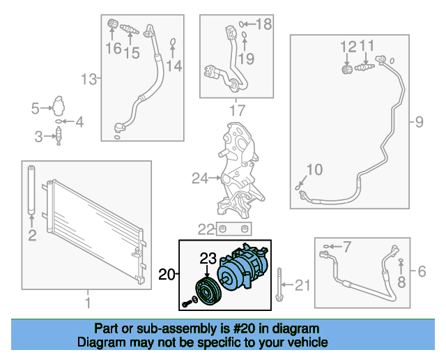 Compressor Assembly 4G0260805D