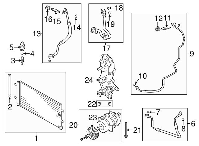 Compressor Assembly 4G0260805D