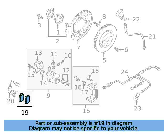 Brake Pads 4M0698451N