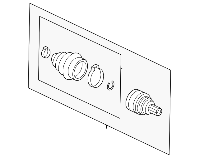 Outer Joint Assembly 5C0498099E