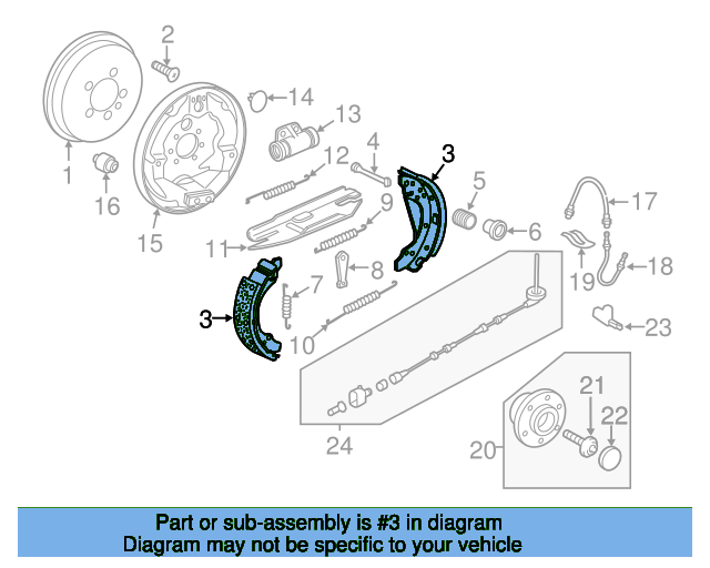 Brake Shoes 5C0698545